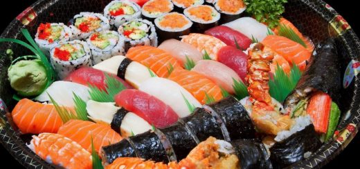 Морепродукты для японской кухни