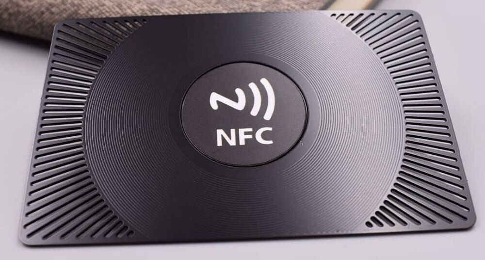 NFC визитка