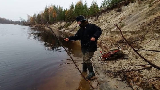 Рыбалка На Налима на Закидушки: Тычки на Реке