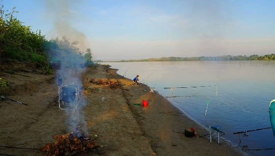 Рыбалка на Иртыше за Тобольском