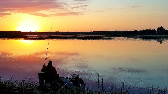 Рыбалка на ДОНКИ на закате лета