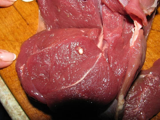 Как проверить мясо дикого животного?