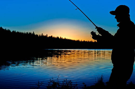 Ночная рыбалка на Дунае