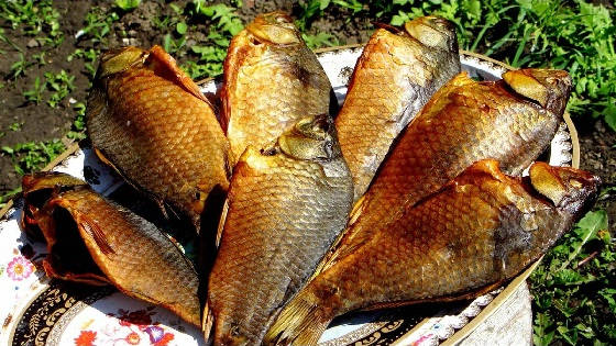 Секрет копчения карася