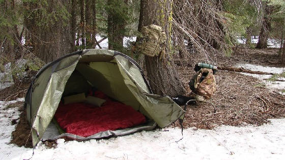 Отопление палатки без печки