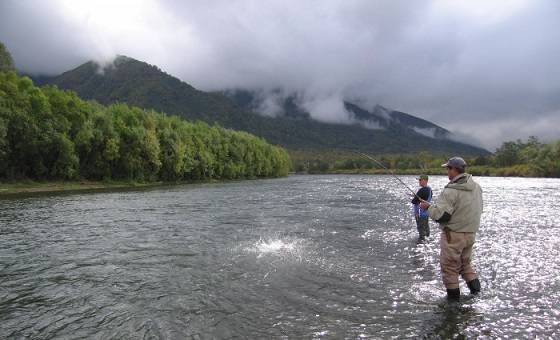 Летняя рыбалка на Камчатке