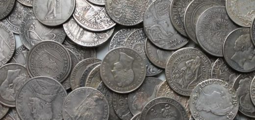 монеты серебряные