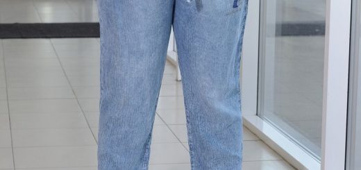 широкие джинсы женские большого размера