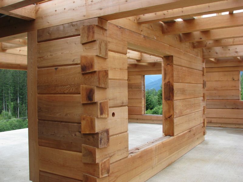 Строительство домов из древесины