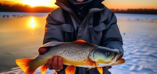 Зимняя рыбалка в Кургане