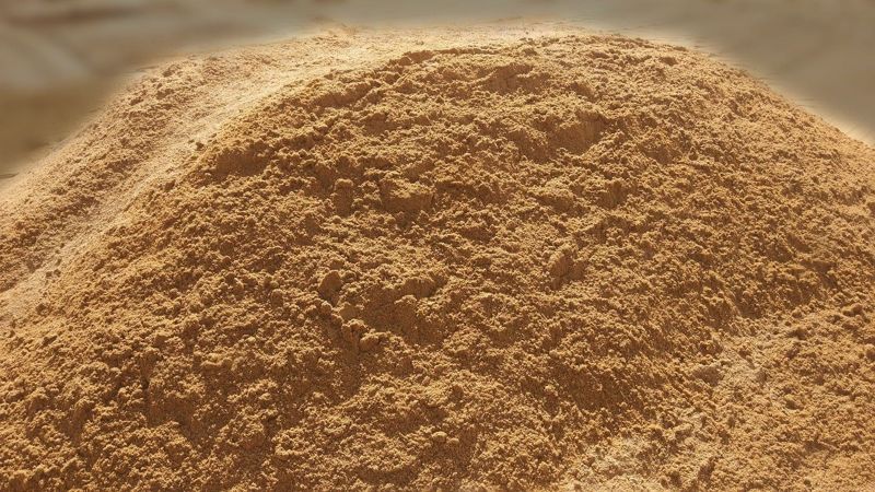 Песок - незаменимый материал в строительстве