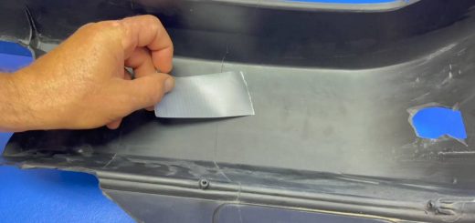 Ремонт бампера своими руками