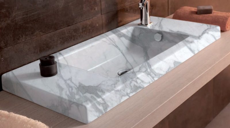 Мраморная раковина