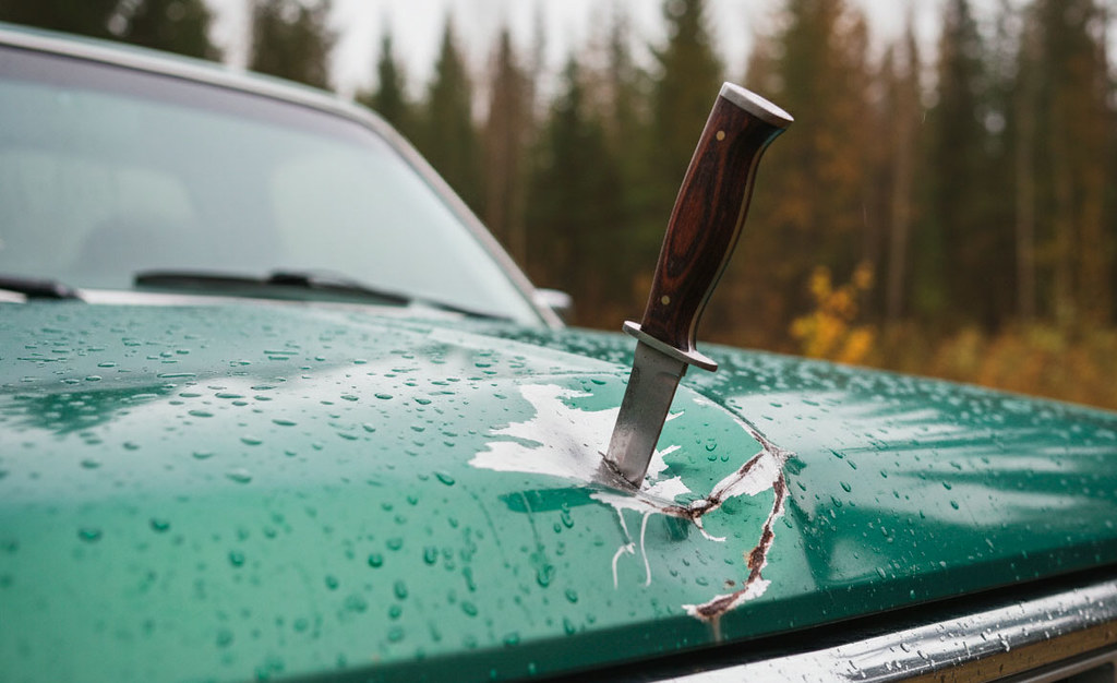 Танто — отличный выбор для тактического или боевого ножа, но охота — это не война с капотами.